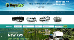 Desktop Screenshot of bayerrv.com